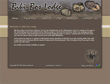 Tablet Screenshot of biki-bos.co.za